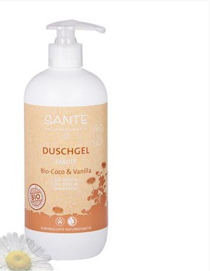 Sante /    Duschgel Bio-coco & Vanila