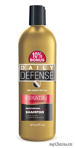 Daily Defense /    Moisturizing shampoo enriched with Keratin