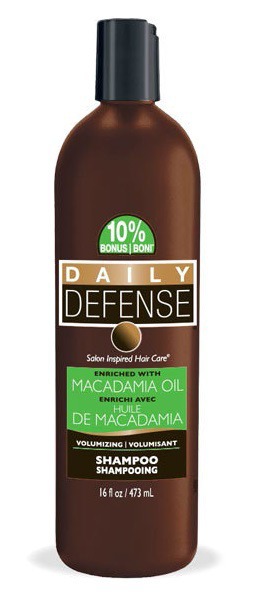 Daily Defense /    Moisturizing shampoo enriched with Macadamia Oil