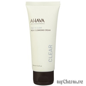 Ahava /    Time to Clear Rich Cleansing Cream