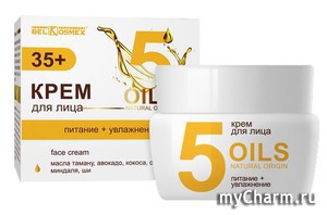 Belkosmex /    oils natural origin face cream 35+