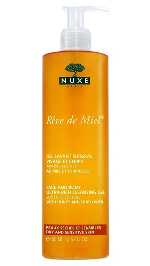 Nuxe /      Reve de Miel Gel Lavant Surgras Visage et Corps