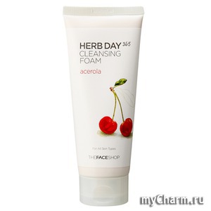 The Face Shop /    Herb day 365 Cleansing Foam Acerola