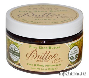 Aroma Naturals /     Pure Shea Butter Face&Body Moisturizer