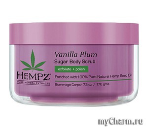 Hempz /    Vanilla Plum Sugar Body Scrub