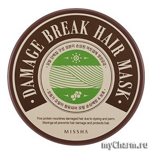 "Missh" /    Procure Damage Break Hair Mask