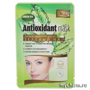 Elskin /    Antioxidant mask Green tea