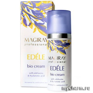 Magiray /    Moisturizing and protecting bio-cream "Edel" for normal, combination and oily skin