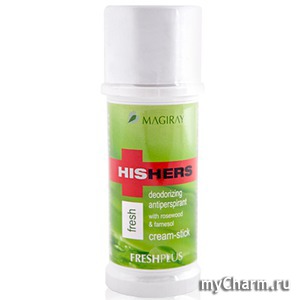 Magiray / - His-Hers Fresh plus deodorizing cream stick