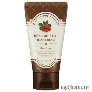 "Missh" /    Real Moist 24 Hand Cream Rosehip Oil