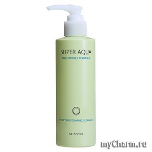 "Missh" /    Super Aqua Anti-Trouble Formula Purifying Foaming Cleanser