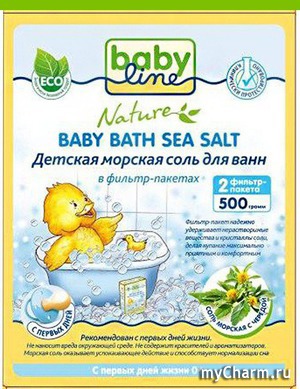 Babyline /    Nature Baby Bath Sea Salt