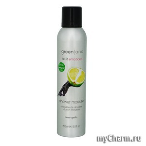 greenland /    Fruit Emotions Shower Mousse Lime-vanilla