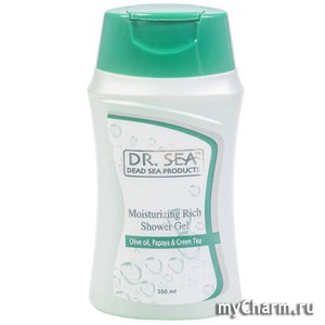 Dr. Sea / -   Shower Cream Gel "Olive Papaya and Green tea"