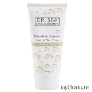 Dr. Sea /      Hands & Nails Cream with oils Avocado and Olive