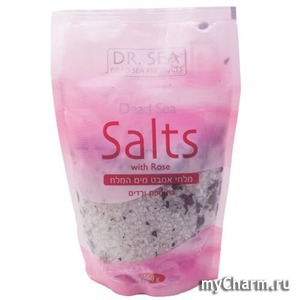 Dr. Sea /    Dead Sea salt with rose petals