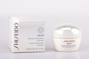    - Shiseido Ibuki Refining moisturizer enriched