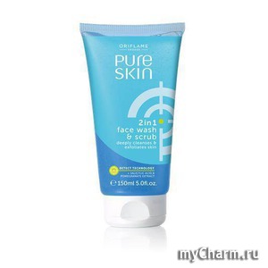 Oriflame / -   Pure Skin 2 in 1 face wash & scrub