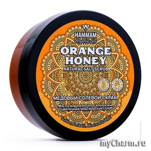 Natura Vita /  Hammam organic oils Orange Honey Natural Salt Scrub