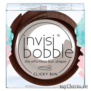 Invisibobble /    Clicky Bun Pretzel Brown 