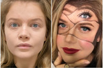 Мария Ивакова шокировала общественность необычным макияжем