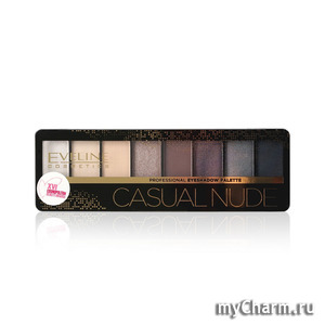 Eveline Cosmetics /    Professional Eyeshadow Palette Casual Nude